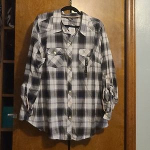 Button down 3/4 sleeves